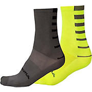 Endura COOLMAX® Stripe II Socks 2-Pack